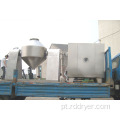 Máquina de secagem de cone duplo aquecido a vapor com comissionamento no exterior